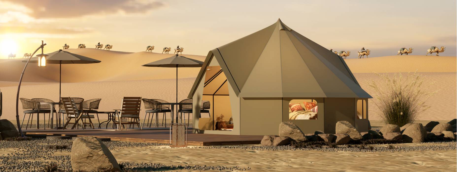 耿马露营酒店帐篷产品